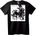 NOONEBRAND Тениска In Flames с черепи - 2XL, White