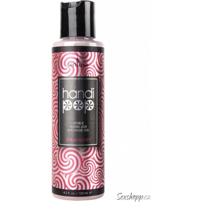 Sensuva Handipop Strawberry Hand Job 125 ml