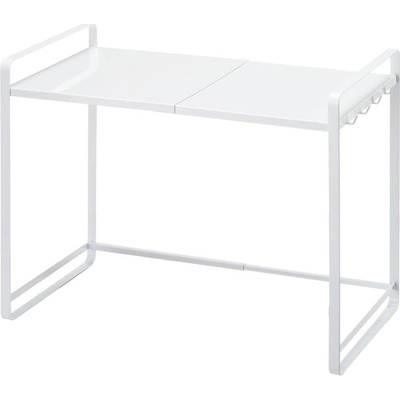 Yamazaki , Nastavitelná kuchyňská police Tower 3130 Counter Organizer | bílá