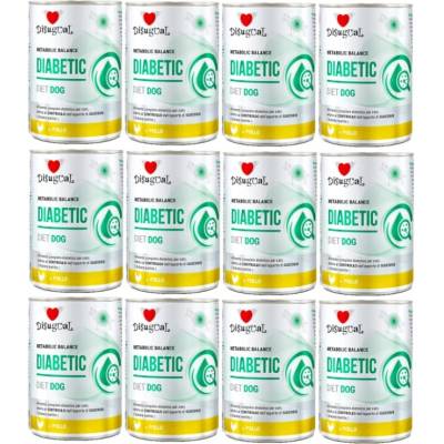 Disugual Veterinárne diabetické kura dospelý 12 x 400 g
