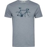 GreenBomb Мъжка тениска GreenBomb Bike Crop Spice T-shirt - Sea Smoke - размер L (217-0563-0113)