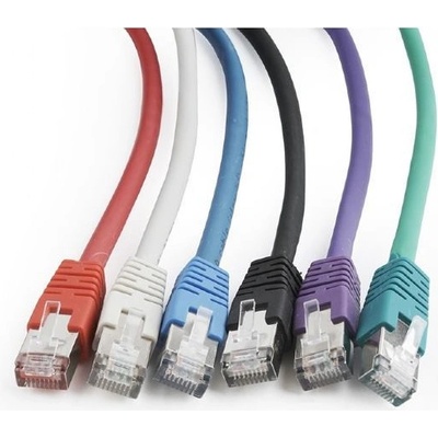 Gembird PP6A-LSZHCU-3M Patch, RJ45, cat. 6A, FTP, LSZH, 3m, šedý