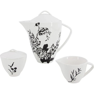 by inspire 5D Sada konvice 1600 ml mléčenka 150 ml a cukřenka 150 ml Natty