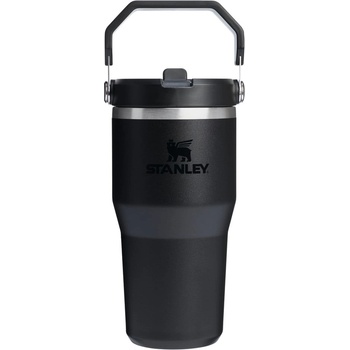 STANLEY Черен термос от неръждаема стомана 600 ml IceFlow Flip Straw 2.0 Tumbler Black - Stanley (10-12044-045)