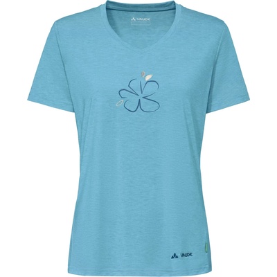Vaude Дамска тениска Vaude Women's Skomer Print T-Shirt III T-shirt - Aqua - размер 44 (EU) (916-5801-0116)