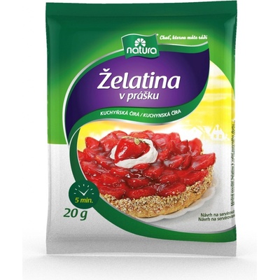 Natura želatina kuchyňská čirá v prášku 20 g – Zboží Dáma