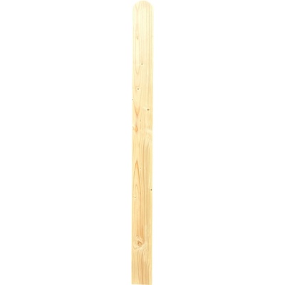 HUKA Plotové prkno dřevěné, oblouk Velikost: 18x90x1200 mm