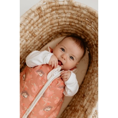 Sleepee Spací vak Newborn Vintage Animals Amaranth