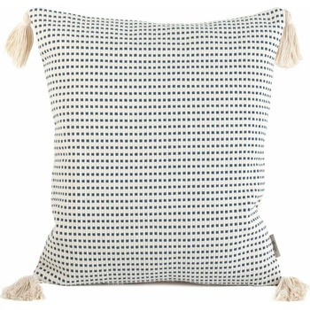 Takoy TERRA COLLECTION PALERMO z hrubej bavlnenej tkaniny zdobená strapcami na rohoch-HF-405714 45 x 45 cm