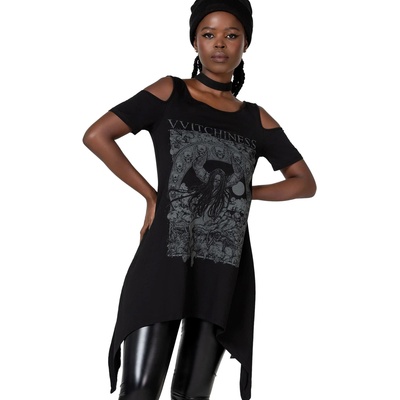 KILLSTAR дамска тениска (топ) KILLSTAR - Witchiness - черна - KSRA011048