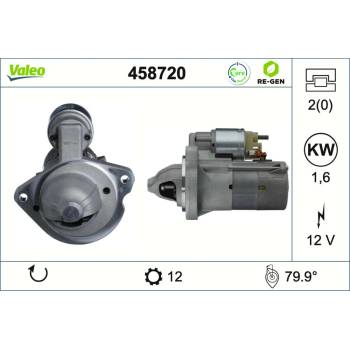 Štartér VALEO 458720