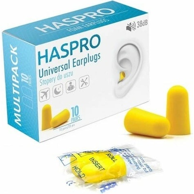 Haspro Tube50 špunty do uší, žluté 50 párů – Hledejceny.cz