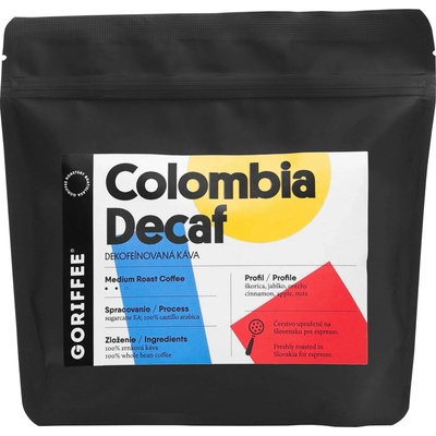 Goriffee Colombia Popayan Decaf 250 g