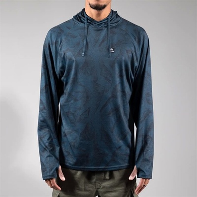 JONES mikina Rec Shasta Rama Hoodie Pacific teal blue