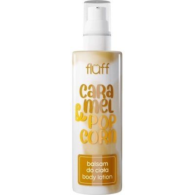 Fluff Caramel & Popcorn telové mlieko 160 ml
