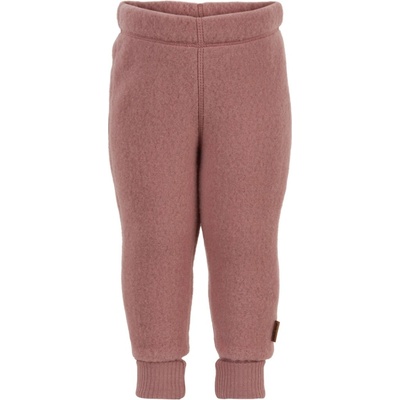 Mikk-Line detské vlnené merino nohavice 50004 Burlwood