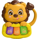 Raya Toys Бебешко пиано Raya Toys - Лъвче, оранжево (503123368)