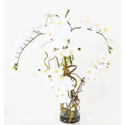 Kompozice umělá PHALAENOPSIS, 80cm