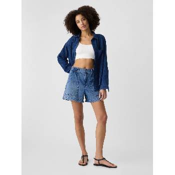 GAP 449962-00 Džínové kraťasy Modrá