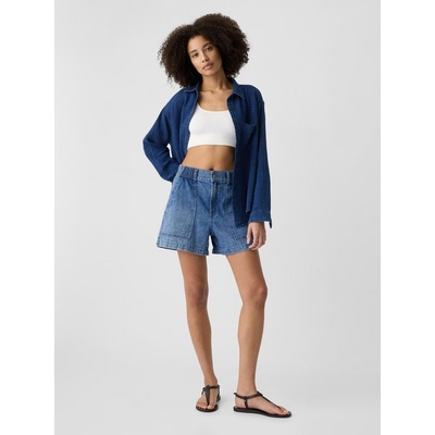 GAP 449962-00 Džínové kraťasy Modrá