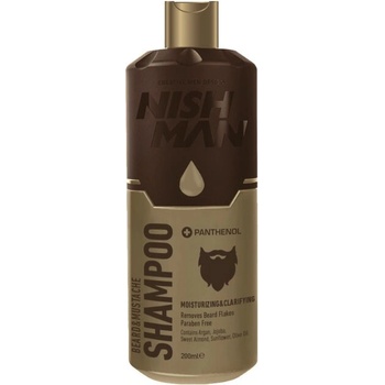 NISHMAN Beard & Mustache Care Shampoo 200 ml