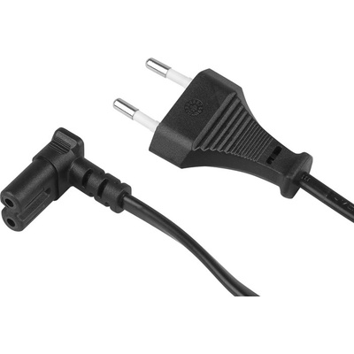 Síťový napájecí kabel 1,5 m šikmý