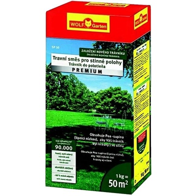 WOLF SP 50 Premium travní osivo do polostínu 1 kg