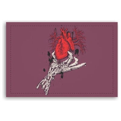 Fotoobraz 90x60 cm střední Heart attack