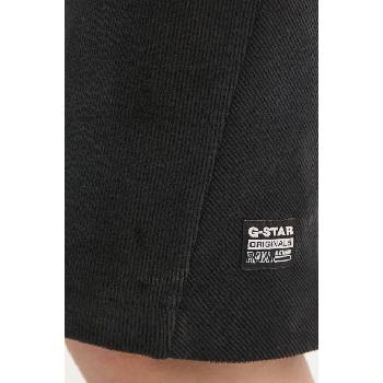 G-Star RAW Рокля G-Star Raw в черно къса с кройка по тялото D25034-D702 (D25034.D702)