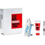 Carolina Herrera 212 Men Heroes Подаръчен комплект, Тоалетна вода 90ml + душ гел 100ml + Тоалетна вода 10ml, мъже