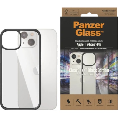 Panzer Калъф PanzerGlass - ClearCase, iPhone 14, черен (5711724004056)