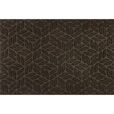DUNE Vonkajšia rohožka Dune Leaves Dark Brown 45 x 75 cm