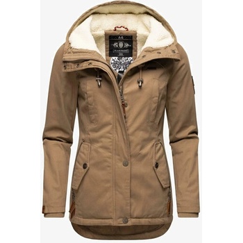 Marikoo BIKOO дамско зимно яке с качулка, taupe (M-W-210-taupe-805)