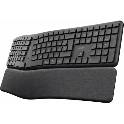 Trust Keyra Ergonomic Multidevice Wireless Keyboard 25459