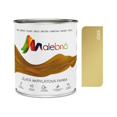Chemolak Malebná 0,7 l zlatá