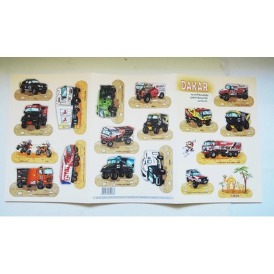 Mičánek MP vystřihovánky Dakar 299603