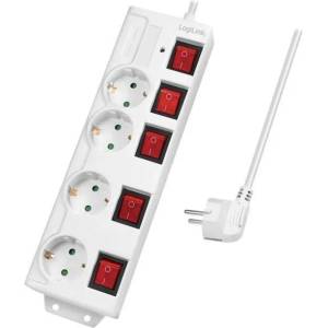 LogiLink 4 Plug 1.5 m Switch (LPS252)