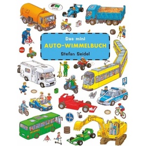 Das mini Auto-Wimmelbuch | Stefan Seidel (ISBN: 9783942491754)