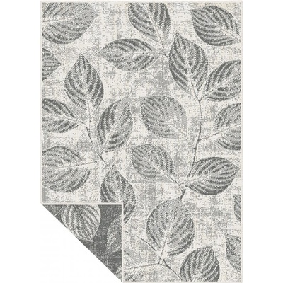 КИЛИМ ЕКСТЕРИОРЕН БРЮКСЕЛ КЛОНКИ ЛИСТА 80х150см СИВО (213205657-10020-080х150)