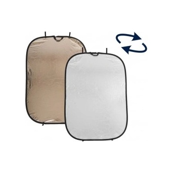 Lastolite Collapsible Panelite Reflector 1.8x1.2m Sunlite/Soft Silver (LR7228)