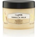 I Love tělové máslo Vanilla Milk (Body Butter) 300 ml