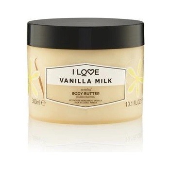 I Love tělové máslo Vanilla Milk (Body Butter) 300 ml