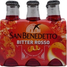 San Benedetto Bitter Rosso Nealkoholický Aperitiv 6 x 98 ml