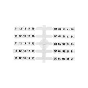 ETI POLAM Flexible marker for rail connectors EO3 /11-20/ 20x10pcs 003901754