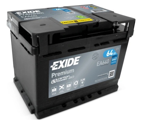 Autobaterie Exide Premium EA640
