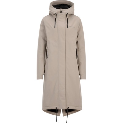 Didriksons Дамско яке парка Didriksons Women's Alicia Parka Long 3 Parka - Ash Brown - размер 48 (EU) (104-5968-0118)