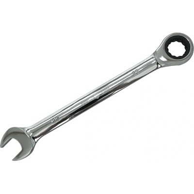 Kľúč očkoplochý račňový 22 mm CrV