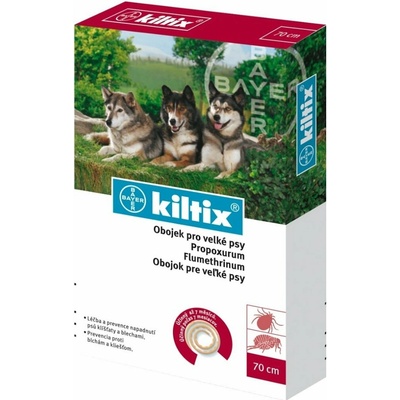 Kiltix antiparazitický obojok 70 cm