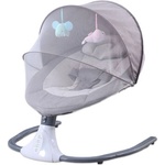 Azaria Бебешка електрическа люлка Azaria - Choc Chick, сива (503124401) - baby