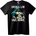 NOONEBRAND Тениска с Жътваря и корем - 2XL, Black